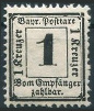 Timbre Royaume de Bavière (1849-1920) Y&T N°TA2 (I)